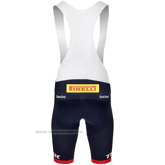 2023 Maillot Cyclisme Trek Segafredo Orange Blanc Manches Courtes et Cuissard